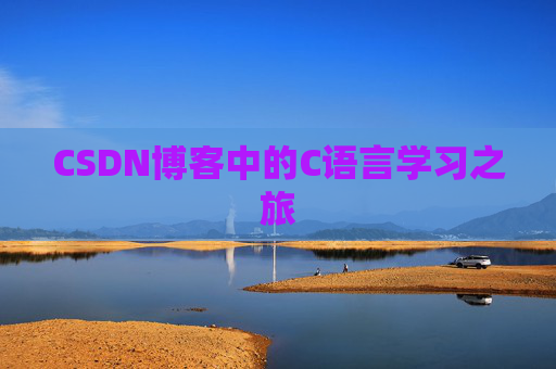 CSDN博客中的C语言学习之旅